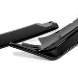 For 2016-2018 Acura ILX Sedan 3-PCS Painted Black Front Bumper Spoiler Splitter Lip