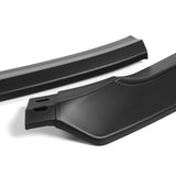For 2022-2023 Subaru WRX ST-Style 3-PCS Matt Black Front Bumper Spoiler Splitter Lip