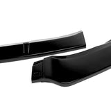 For 2010-2013 Mazda 3 MS-Style 3-PCS Painted Black Front Bumper Body Kit Spoiler Lip