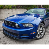 For 2013-2014 Ford Mustang GT-Style 3-PCS  Carbon Look Front Bumper Body Spoiler Lip