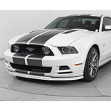 For 2013-2014 Ford Mustang GT-Style 3-PCS Painted White Front Bumper Body Spoiler Lip