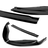 For 2013-2015 Lexus GS350 GS450h F-Sport Painted Black 3-Piece Front Bumper Body Spoiler Splitter Lip Kit + free gift