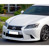 For 2013-2015 Lexus GS350 GS450h F-Sport Painted White 3-Piece Front Bumper Body Spoiler Splitter Lip Kit + FREE GIFT