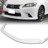 For 2013-2015 Lexus GS350 GS450h F-Sport Painted White 3-Piece Front Bumper Body Spoiler Splitter Lip Kit