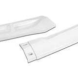 For 2016-17 Honda Accord Sedan Painted White STP-Style 3-Piece Front Bumper Body Spoiler Splitter Lip Kit + FREE GIFT