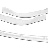 For 2016-17 Honda Accord Sedan Painted White STP-Style 3-Piece Front Bumper Body Spoiler Splitter Lip Kit + FREE GIFT