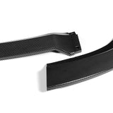 For 2012-2014 Chrysler 300 SRT8  3-PCS  Carbon Look Front Bumper Splitter Spoiler Lip