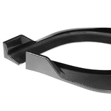 For 2012-2014 Chrysler 300 SRT8  3-PCS  Carbon Look Front Bumper Splitter Spoiler Lip