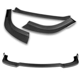 For 2012-2014 Chrysler 300 SRT8  3-PCS  Carbon Look Front Bumper Splitter Spoiler Lip