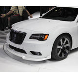 For 2012-2014 Chrysler 300 SRT8  3-PCS  Painted White Front Bumper Splitter Spoiler Lip