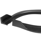 For 2015-2021 Chrysler 300 STP-Style 3-PCS Matt Black Front Bumper Body Spoiler Lip