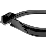 For 2019-2023 Lexus ES300H ES350 3-PCS Painted Black Front Bumper Splitter Spoiler Lip