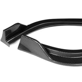 For 2019-2023 Lexus ES300H ES350 3-PCS Carbon Look Front Bumper Splitter Spoiler Lip