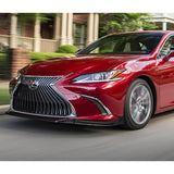 For 2019-2023 Lexus ES300H ES350 3-PCS Carbon Look Front Bumper Splitter Spoiler Lip