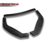 For 2016-2019 Lexus GS-Series V2 Carbon Fiber 3Pcs  Front Bumper Splitter Spoiler Lip