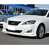 For 2006-2008 Lexus IS250 IS350 Base STP-Style Painted White 3-Piece Front Bumper Body Spoiler Splitter Lip Kit