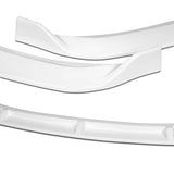 For 2006-2008 Lexus IS250 IS350 Base STP-Style Painted White 3-Piece Front Bumper Body Spoiler Splitter Lip Kit + FREE GIFT