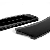For 2021-2022 Toyota Camry SE Painted Black 3Pcs Front Bumper Splitter Spoiler Lip
