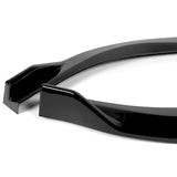 For 2021-2022 Toyota Camry LE Painted Black 3 Pcs Front Bumper Splitter Spoiler Lip