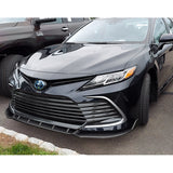 For 2021-2022 Toyota Camry LE Painted Black 3 Pcs Front Bumper Splitter Spoiler Lip