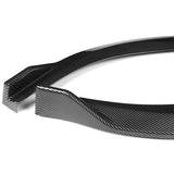 For 2021-2022 Toyota Camry LE Carbon Look 3 Pcs Front Bumper Body Splitter Spoiler Lip