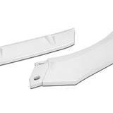 For 2021-2022 Toyota Camry LE Painted White 3 Pcs Front Bumper Splitter Spoiler Lip