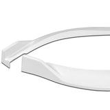 For 2021-2022 Toyota Camry LE Painted White 3 Pcs Front Bumper Splitter Spoiler Lip