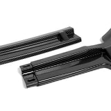 For 2021-2023 Toyota Sienna LE XLE MP-Style Carbon Look 3-Pcs Front Bumper Spoiler Lip