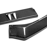 For 2013-2016 Audi A4 Quattro Carbon Fiber 3-Pcs  Front Bumper Splitter Spoiler Lip