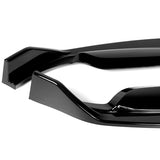 For 2013-2015 Lexus GS350 GS450h Base Painted Black  3-pcs Front Bumper Spoiler Lip