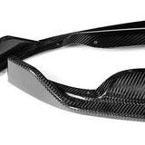 For 2013-2015 Lexus GS350 GS450h Base Real Carbon Fiber 3-Pcs Front Bumper Spoiler Lip