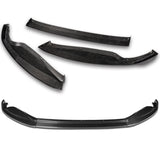 For 2013-2015 Lexus GS350 GS450h Base Real Carbon Fiber 3-Pcs Front Bumper Spoiler Lip
