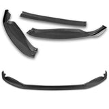 For 2013-2015 Lexus GS350 GS450h Base Black 3-Pcs Front Bumper Splitter Spoiler Lip