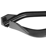 For 2013-2015 Honda Accord Sedan Carbon Look 3-Pcs  Front Bumper Splitter Spoiler Lip
