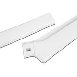 For 2013-2015 Honda Accord Sedan Painted White 3-PCS Front Bumper Splitter Spoiler Lip