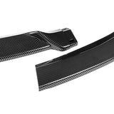 For 2010-2012 Hyundai Genesis Coupe Carbon Look 3-PCS Front Bumper Body Spoiler Lip