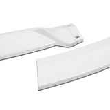 For 2010-2012 Hyundai Genesis Coupe Painted White 3-PCS Front Bumper Body Spoiler Lip
