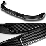 For 2011-2013 BMW 3-Series E92 E93 Real Carbon Fiber 3-PCS Front Bumper Spoiler Lip