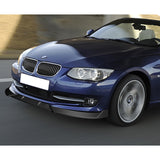 For 2011-2013 BMW 3-Series E92 E93 Matt Black 3-PCS Front Bumper Splitter Spoiler Lip