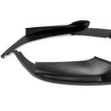 For 2011-2016 BMW F10 528i 530i M-Sport Matt Black- 4PCS Front Bumper Spoiler Lip