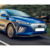 For 2017-2022 Hyundai IONIQ STP-Style Real Carbon Fiber 3-Piece Front Bumper Body Spoiler Splitter Lip Kit