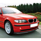 2002-2005 BMW 3-Series E46 Sedan Carbon Style 3-Piece Front Bumper Body Spoiler Splitter Lip Kit