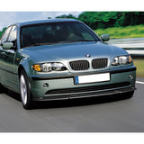 2002-2005 BMW 3-Series E46 Sedan Carbon Style 3-Piece Front Bumper Body Spoiler Splitter Lip Kit