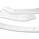 2002-2005 BMW 3-Series E46 Sedan Painted White 3-Piece Front Bumper Body Spoiler Splitter Lip Kit