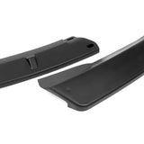 2002-2005 BMW 3-Series E46 Sedan Unpainted Matte Black 3-Piece Front Bumper Body Spoiler Splitter Lip Kit