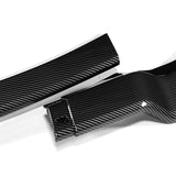 For 1998-2005 Lexus GS300 GS400 GS430 Carbon Painted 3-PCS Front Bumper Spoiler Lip