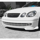 For 1998-2005 Lexus GS300 GS400 GS430 Painted White 3-PCS Front Bumper Spoiler Lip