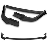 For 1998-2005 Lexus GS300 GS400 GS430 Matt Black 3-PCS Front Bumper Body Spoiler Lip