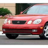 For 1998-2005 Lexus GS300 GS400 GS430 Matt Black 3-PCS Front Bumper Body Spoiler Lip