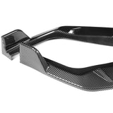 For 2009-2011 Honda Civic 4DR GT-Style Carbon Look 3-Piece Front Bumper Body Spoiler Splitter Lip Kit